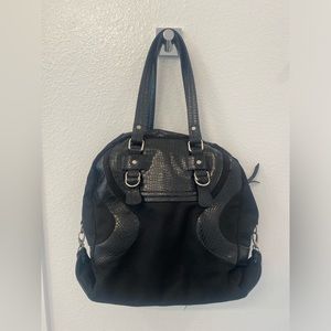 Lululemon black gym bag tote with strap
